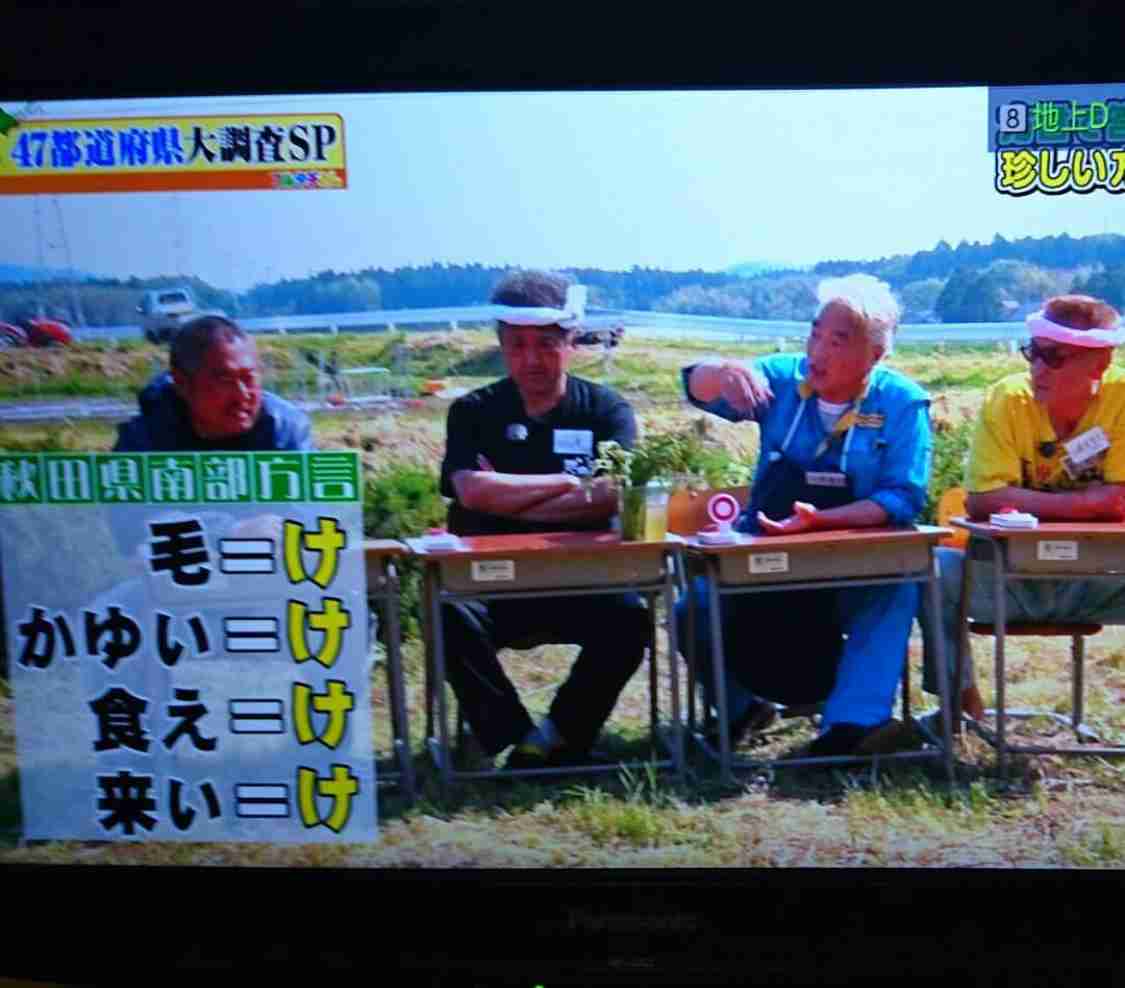 方言の知名度調査