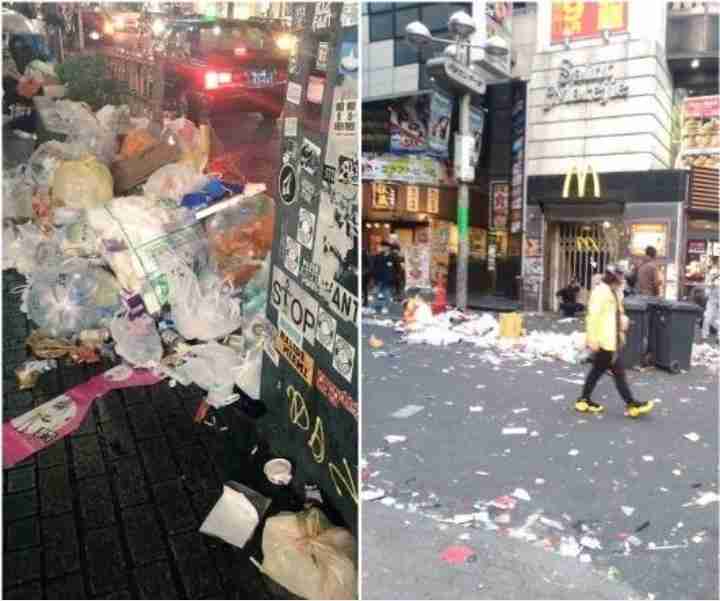 渋谷 ハロウィーンでトラブル相次ぐ 軽トラ横転 痴漢 盗撮で逮捕者も