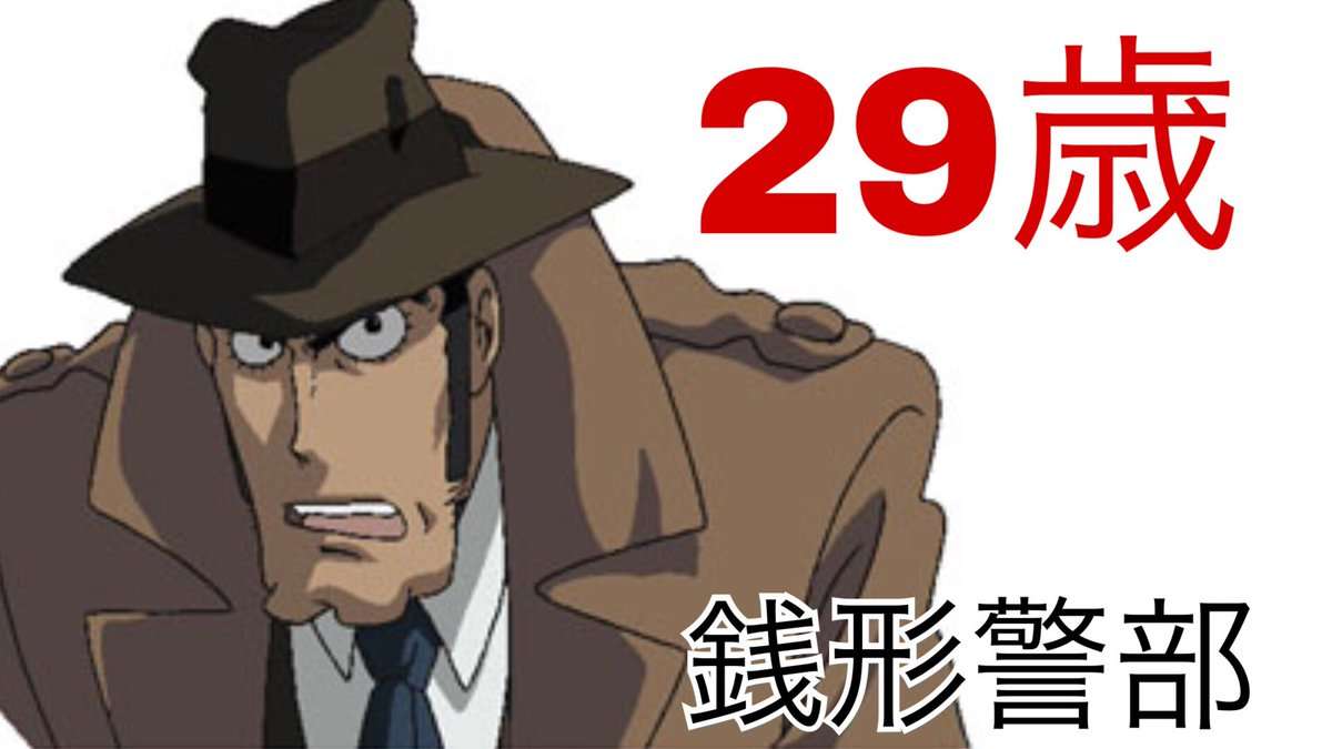 アニメキャラ本名+年齢