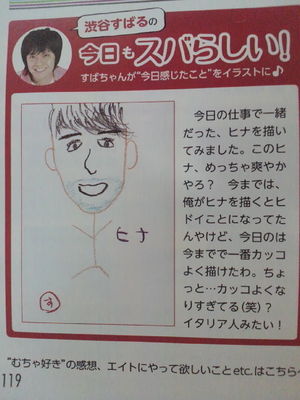 芸能人が描いた絵を載せるトピ♪