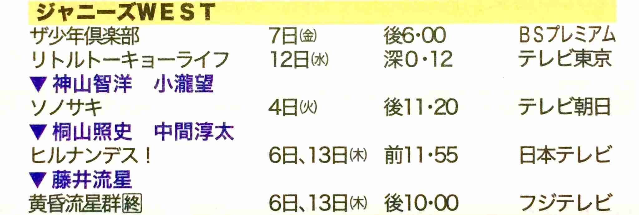 ジャニーズWEST・小瀧望、メンバーの藤井流星は「イケメンでやっていきたいけど…」