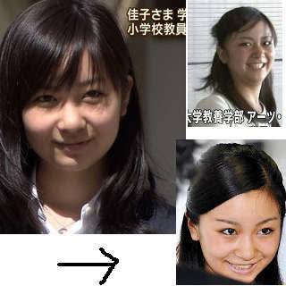 気が強そうな顔写真を貼るトピ