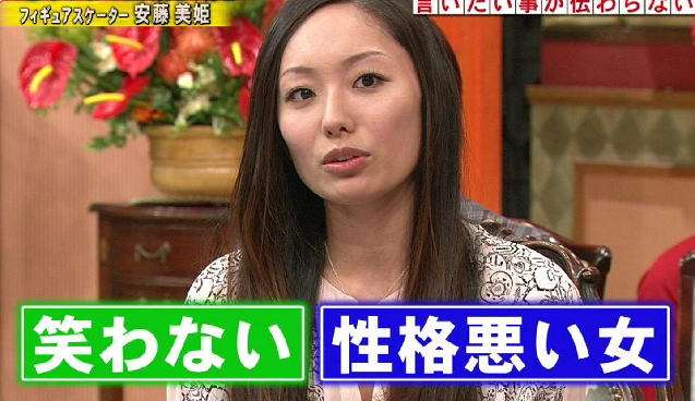 気が強そうな顔写真を貼るトピ