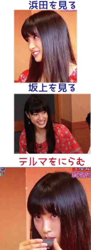 気が強そうな顔写真を貼るトピ