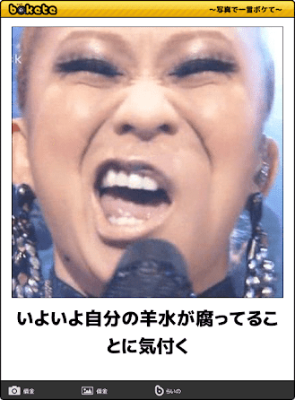 気が強そうな顔写真を貼るトピ