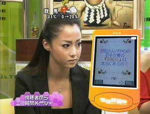 気が強そうな顔写真を貼るトピ