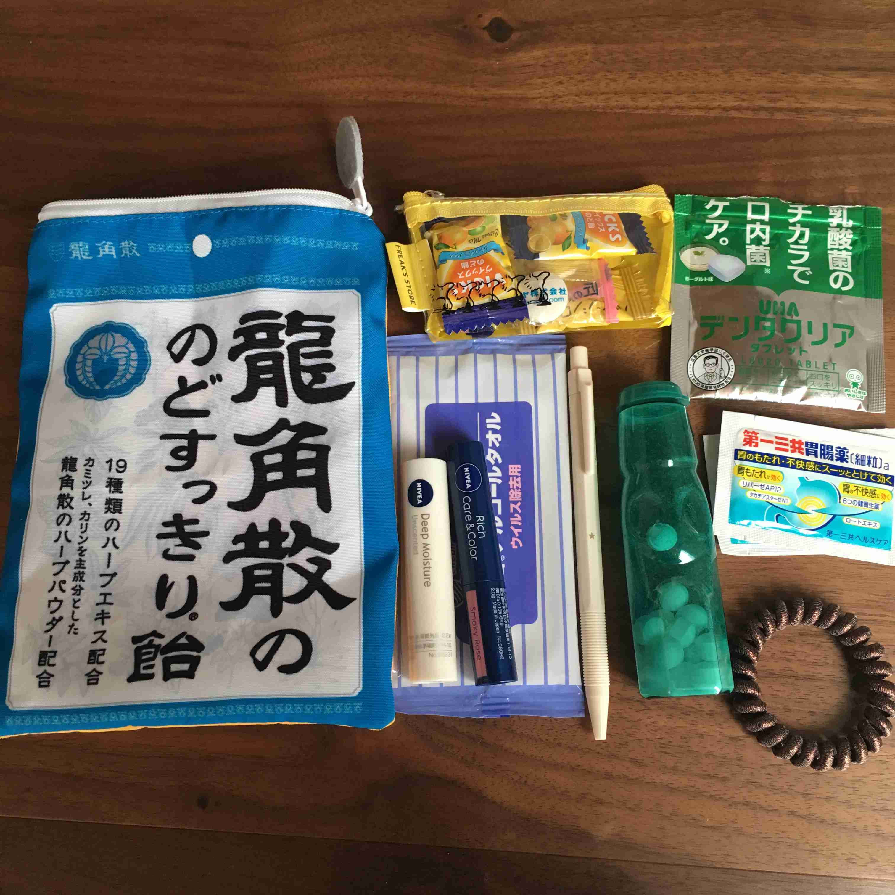 外出時のポーチの中身【仕事・お出掛け】