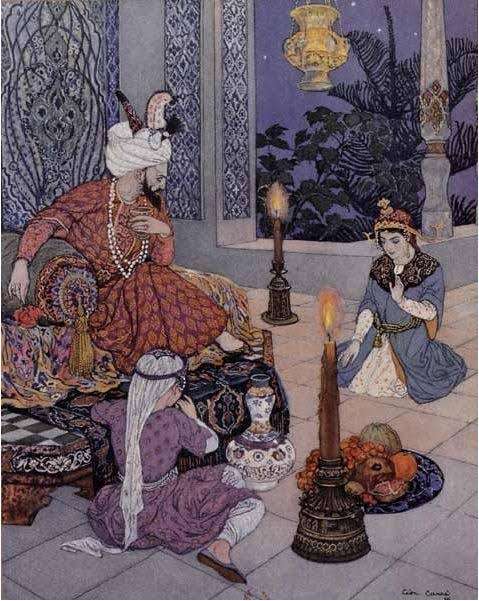 美しい童話の絵が見たい!