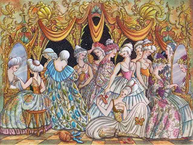 美しい童話の絵が見たい!