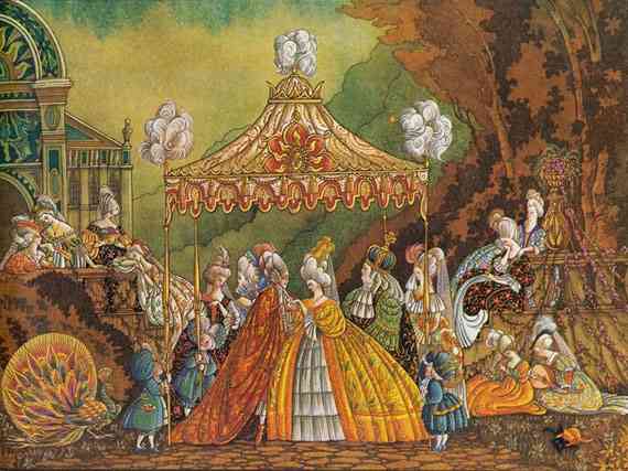 美しい童話の絵が見たい!