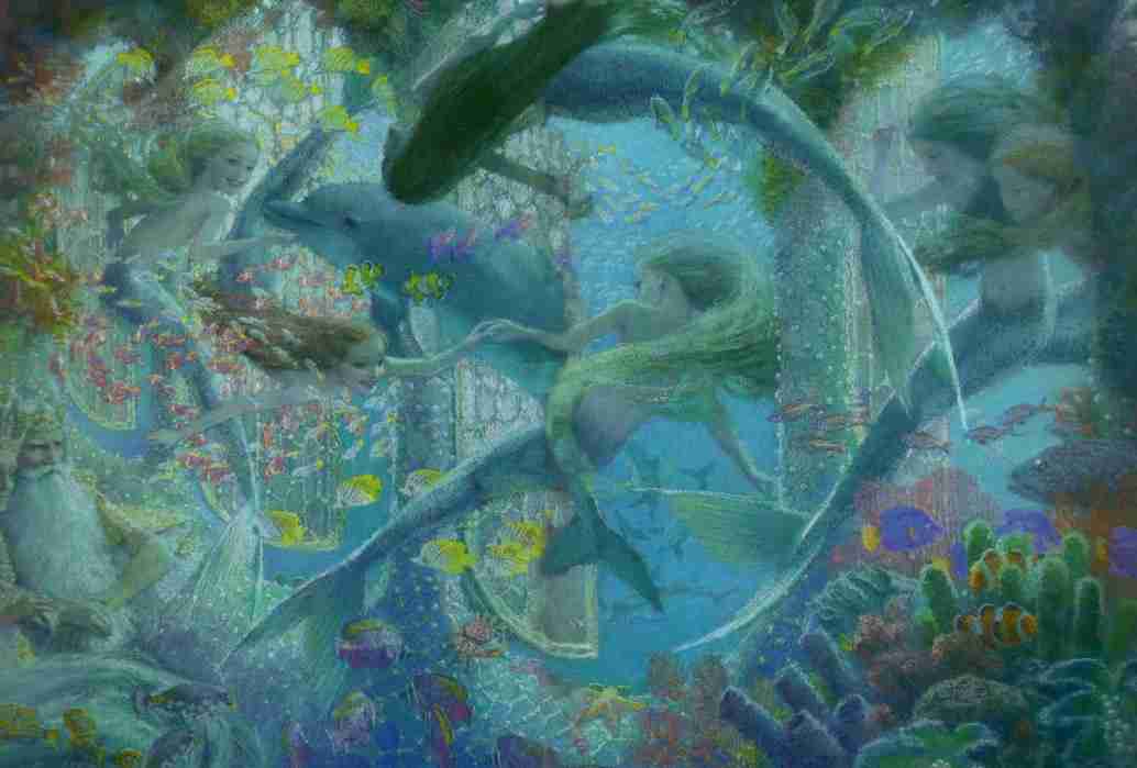 美しい童話の絵が見たい!