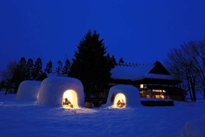 雪景色の画像が見たい
