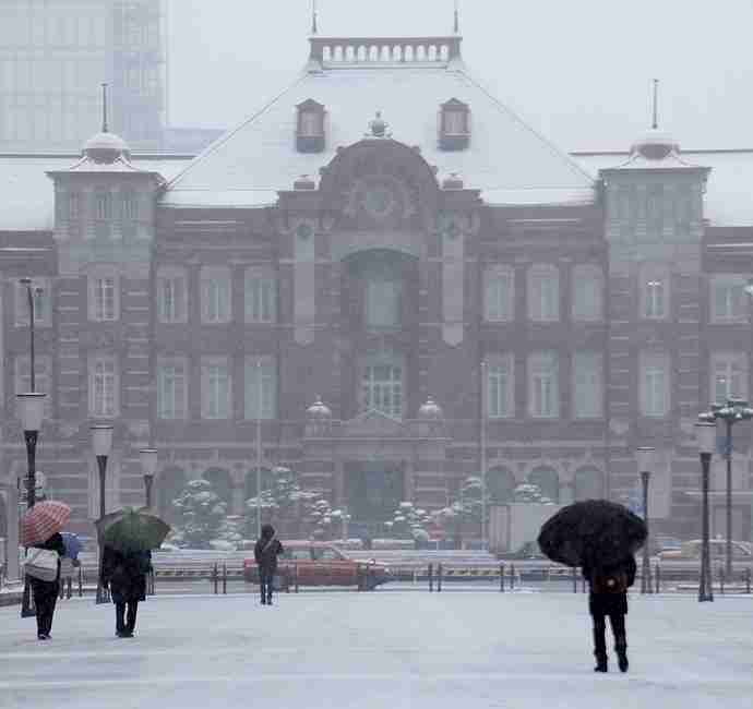 雪景色の画像が見たい