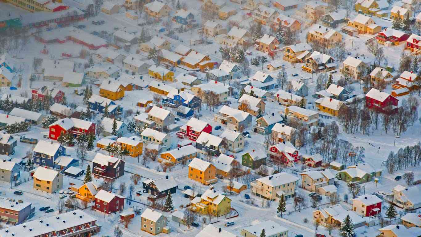 雪景色の画像が見たい