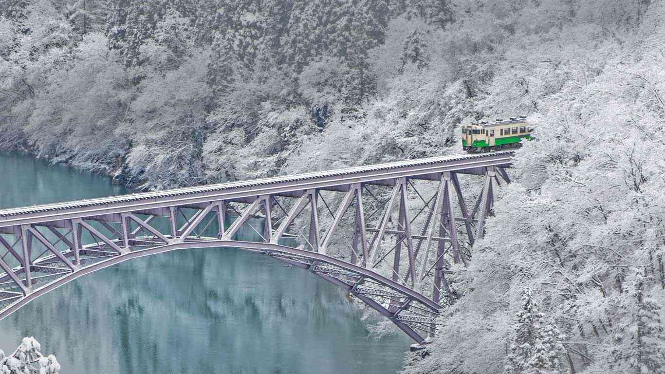 雪景色の画像が見たい