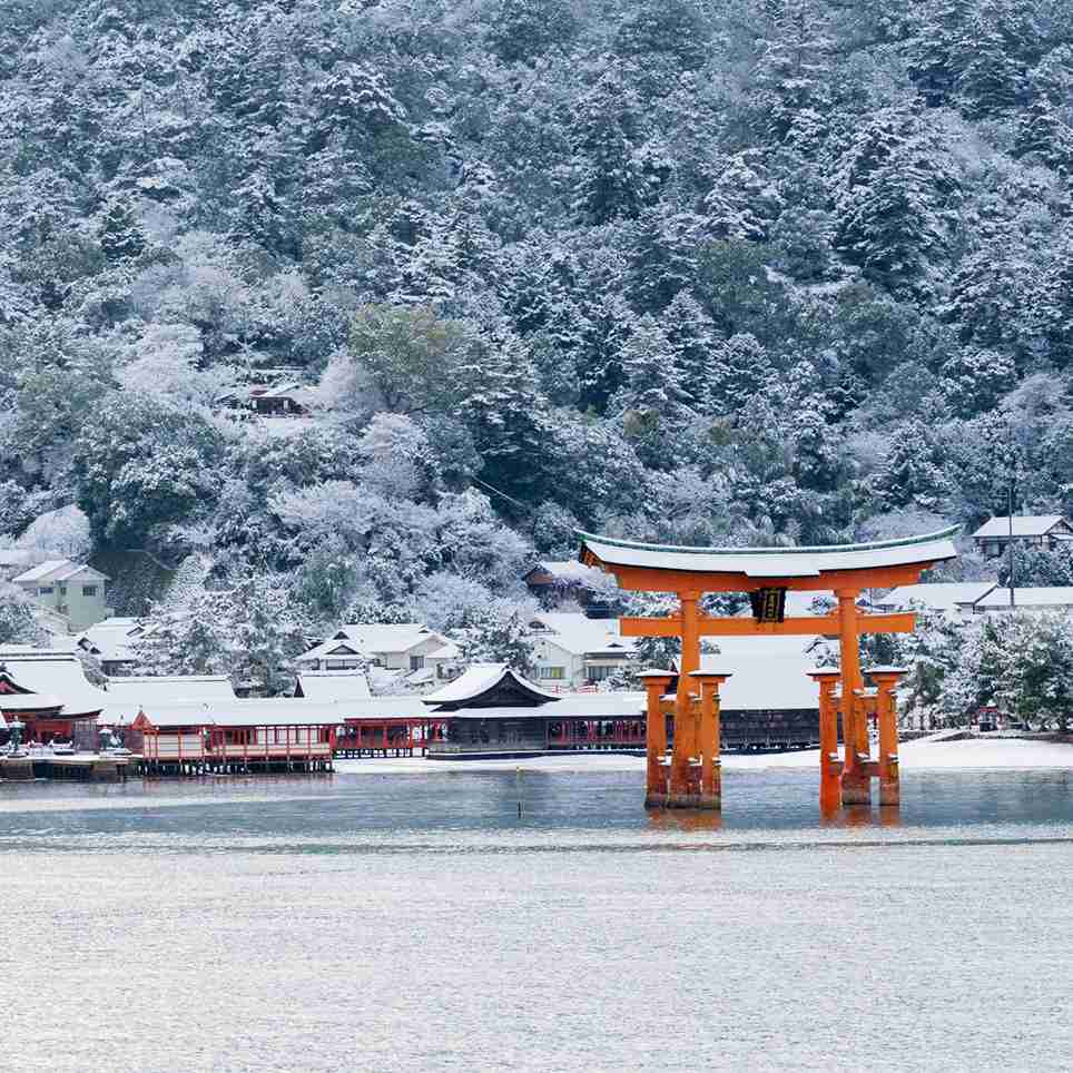 雪景色の画像が見たい