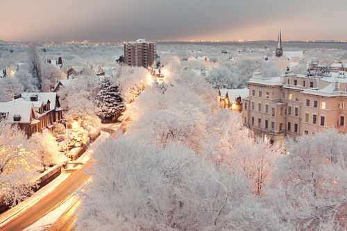 雪景色の画像が見たい