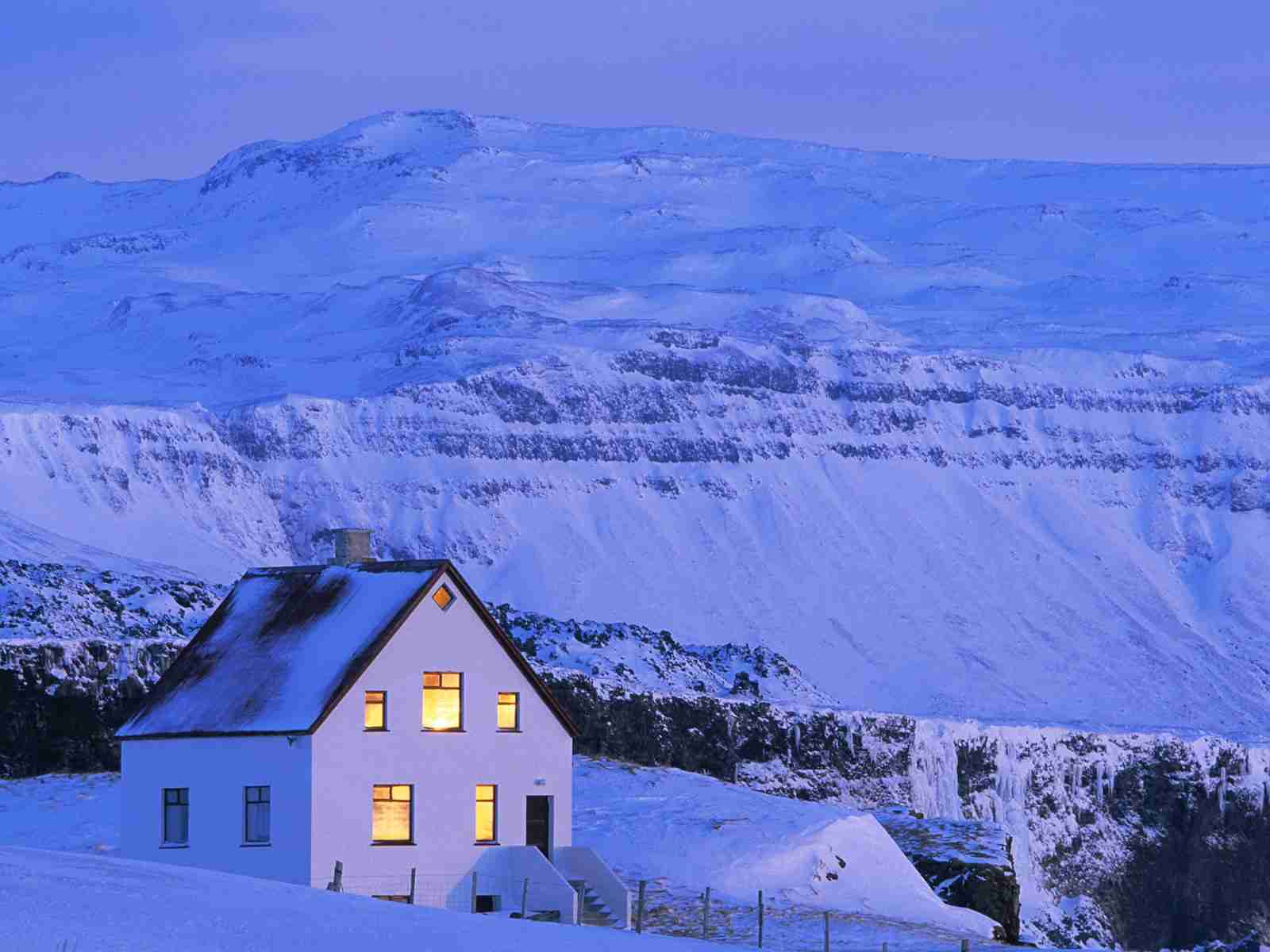 雪景色の画像が見たい