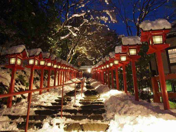 雪景色の画像が見たい