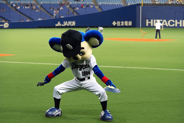 プロ野球選手、球団マスコットの画像を貼りましょう