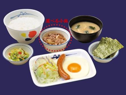 チェーン店のオススメの朝食メニュー