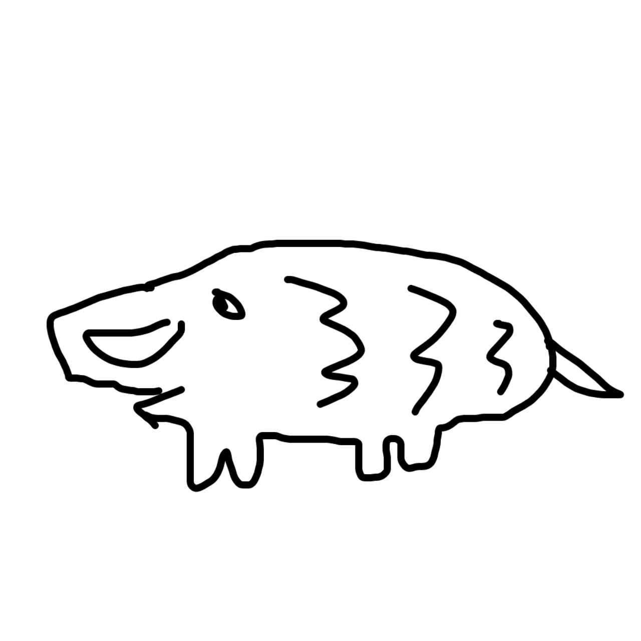 【干支】イノシシ🐗の絵を見せてください【年賀状】