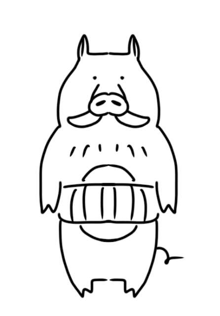 【干支】イノシシ🐗の絵を見せてください【年賀状】
