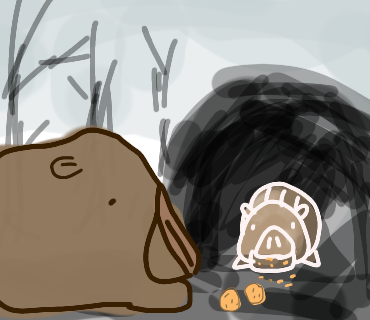 【干支】イノシシ🐗の絵を見せてください【年賀状】