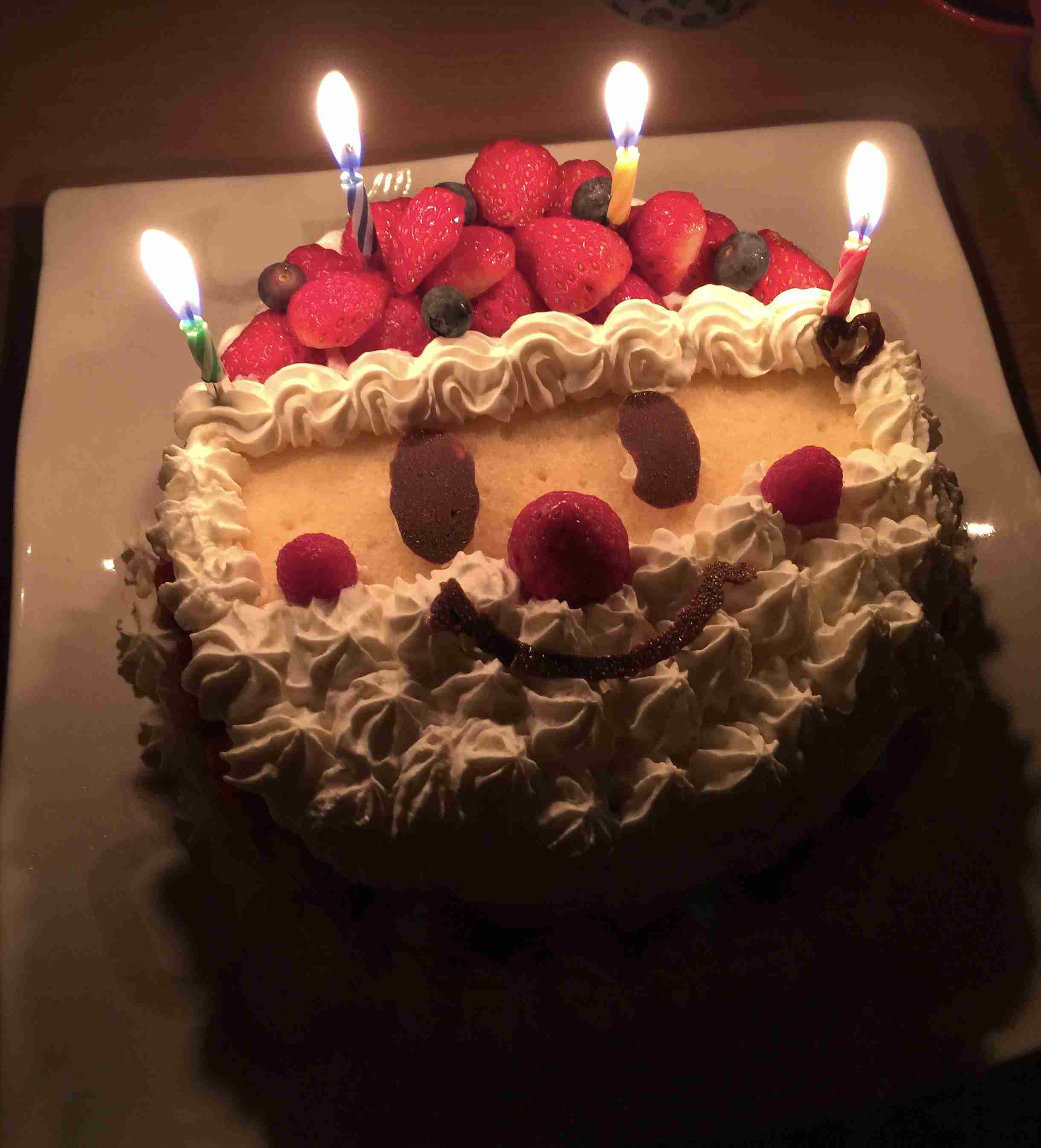クリスマスケーキを手作りする人～