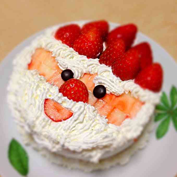 クリスマスケーキを手作りする人～