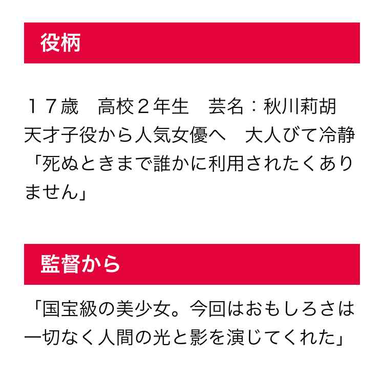 橋本環奈「十二人の死にたい子どもたち」予想白熱した“4番”だった 人気女優役
