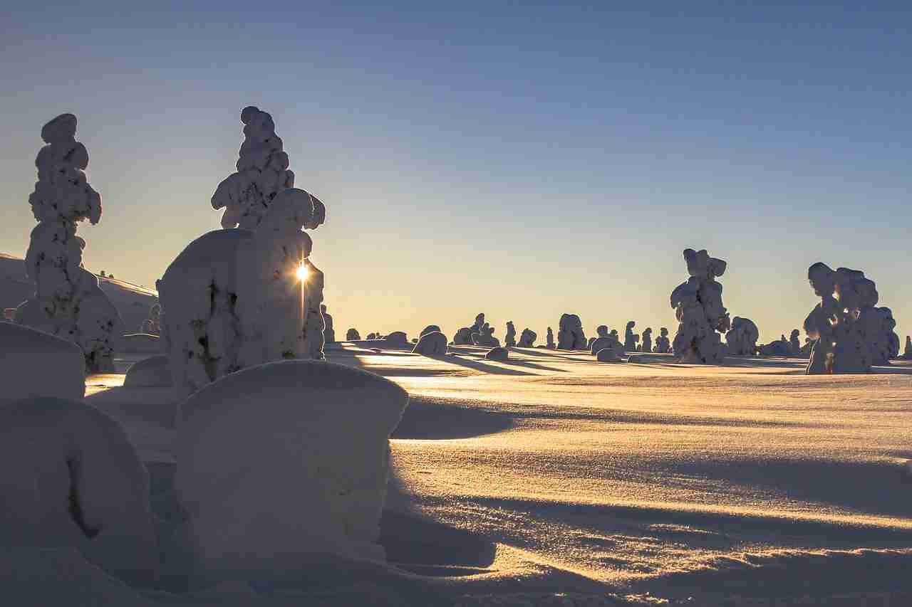 雪景色の画像が見たい