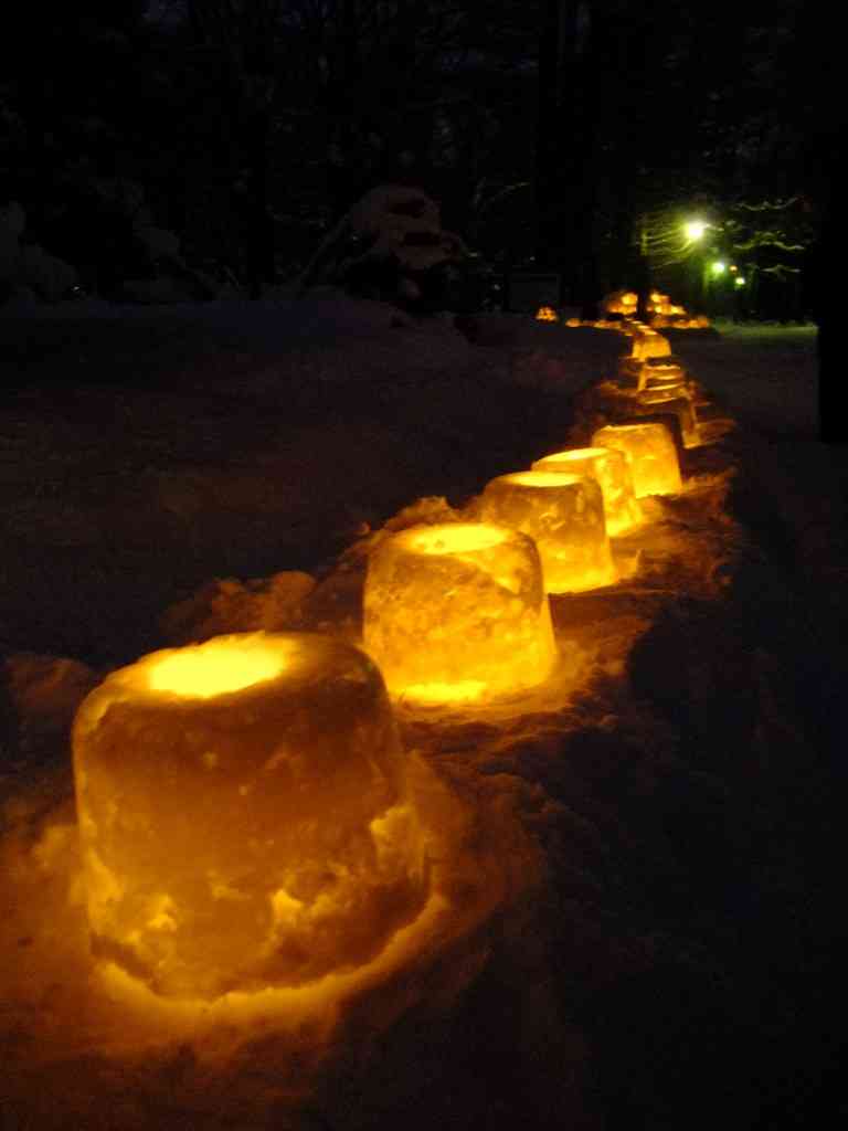 雪景色の画像が見たい
