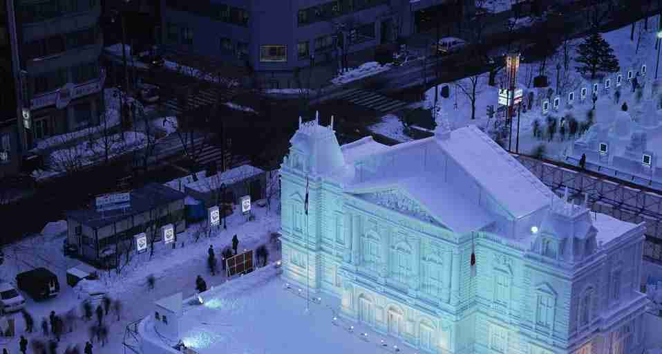 雪景色の画像が見たい