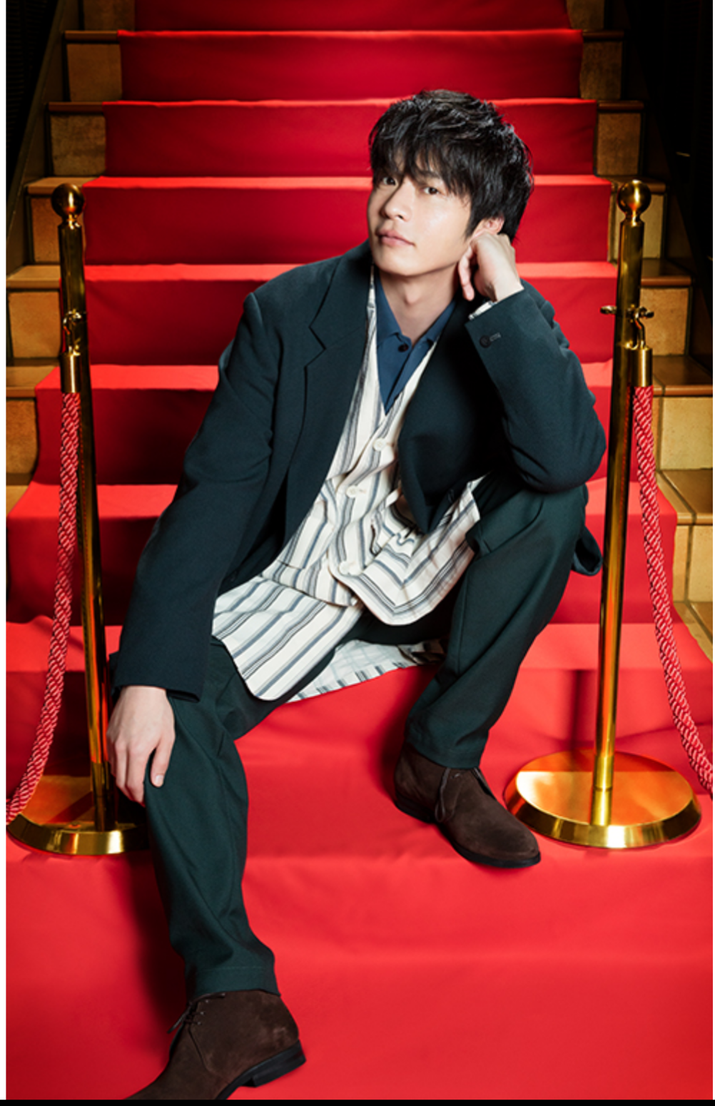 田中圭がボートレーサー姿で登場　「気持ち新たに新しいことを」