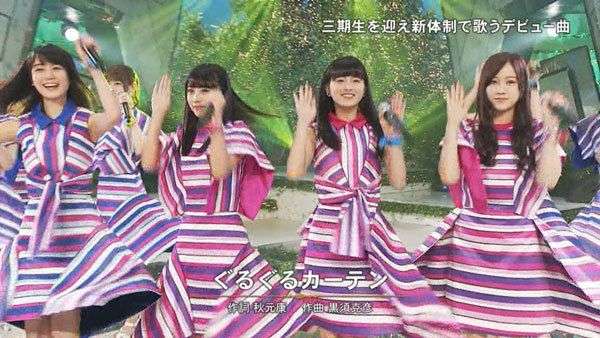 女性アイドルの衣装画像