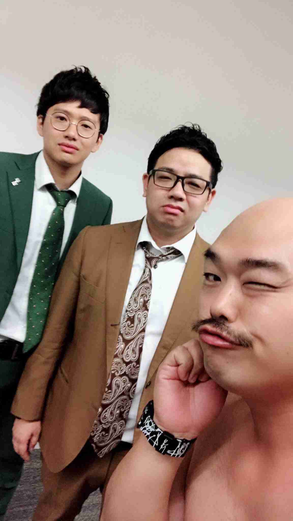 クロちゃん　「いつも慕ってくる」ザ・たっちと3ショットに　「慕われてはない」の声