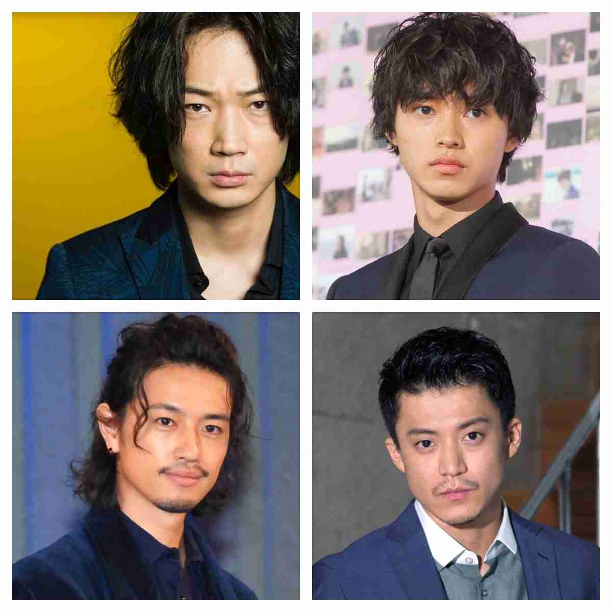 好きな顔4人集めてみた！【男性編】