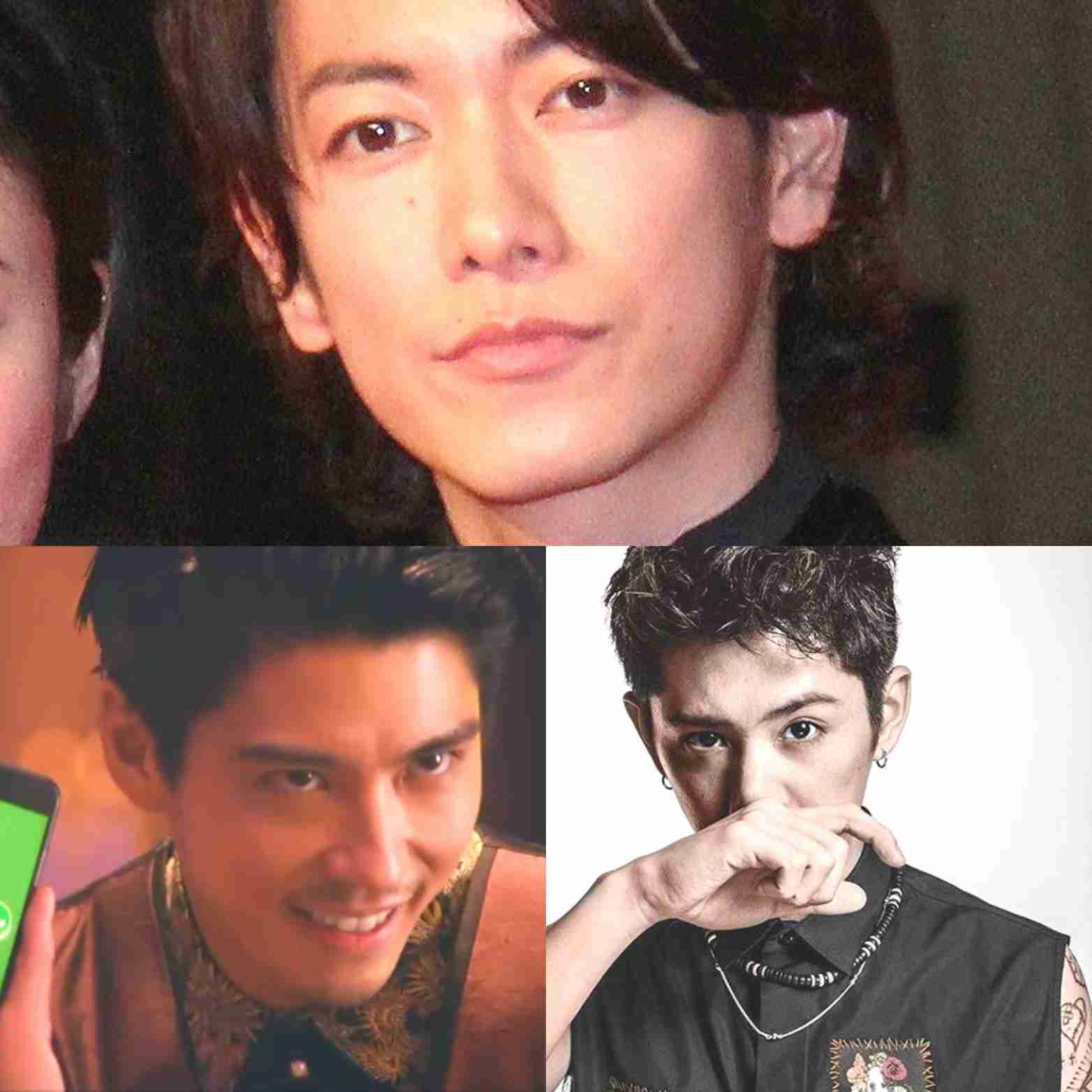 好きな顔4人集めてみた！【男性編】