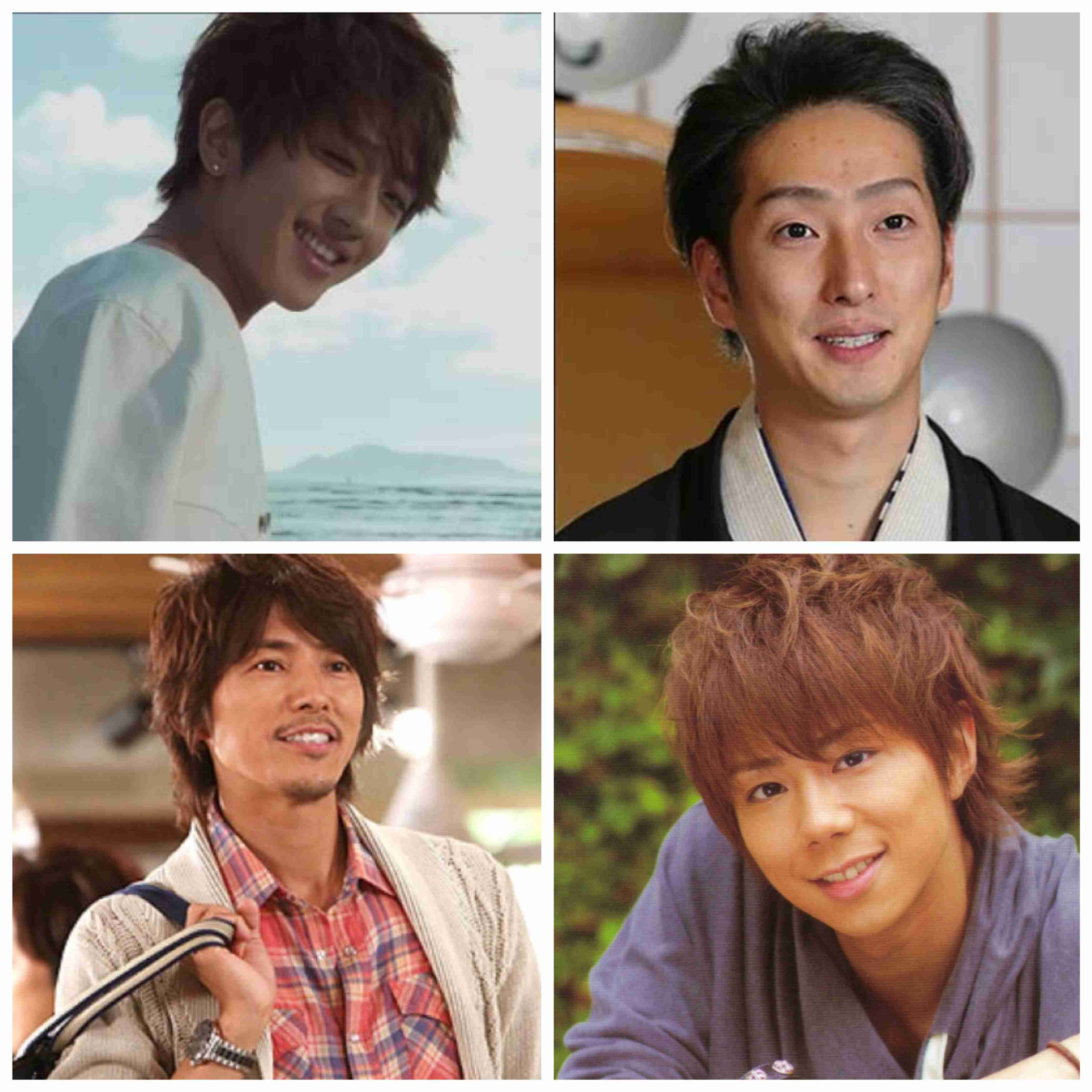 好きな顔4人集めてみた！【男性編】
