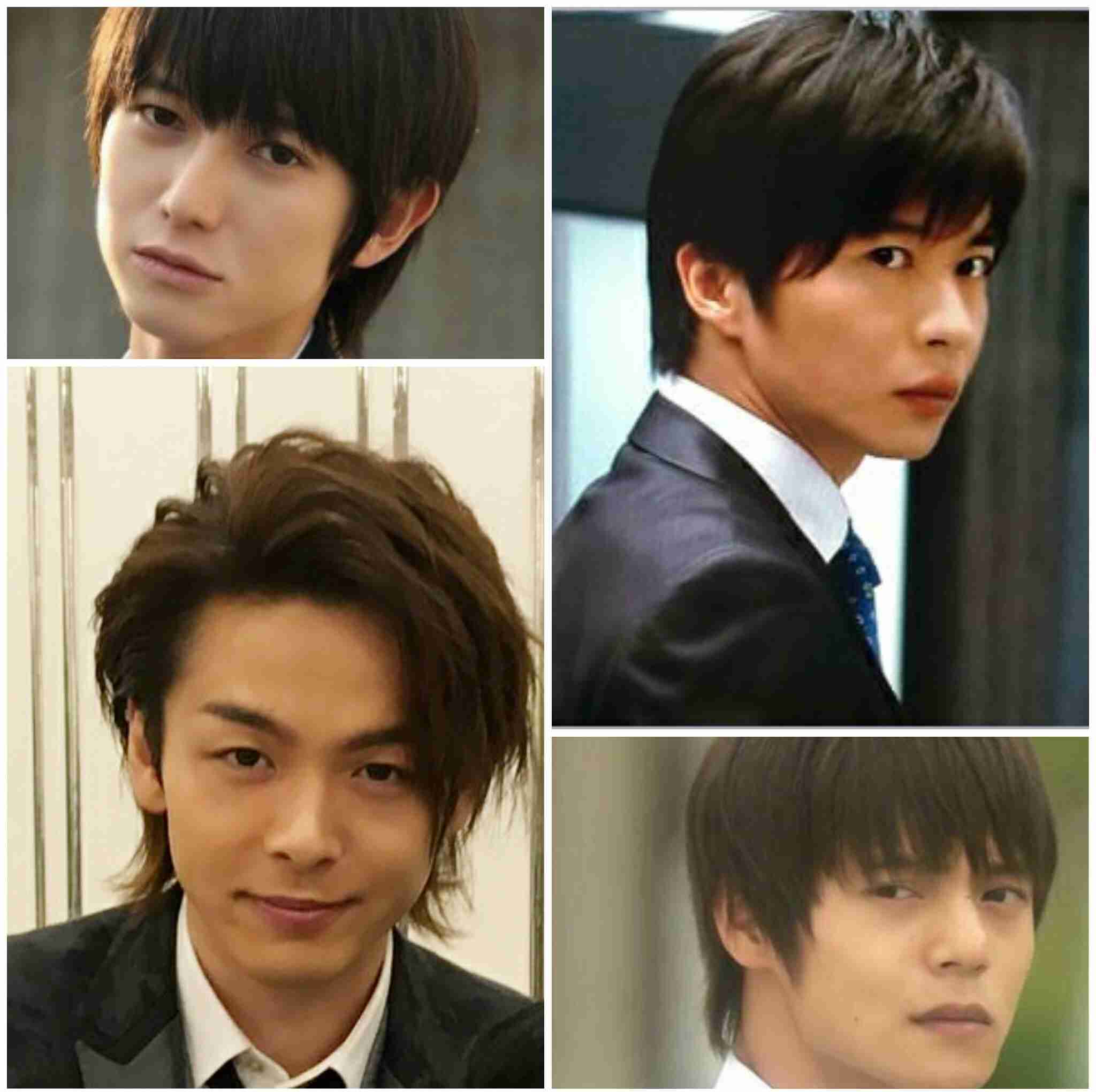 好きな顔4人集めてみた！【男性編】