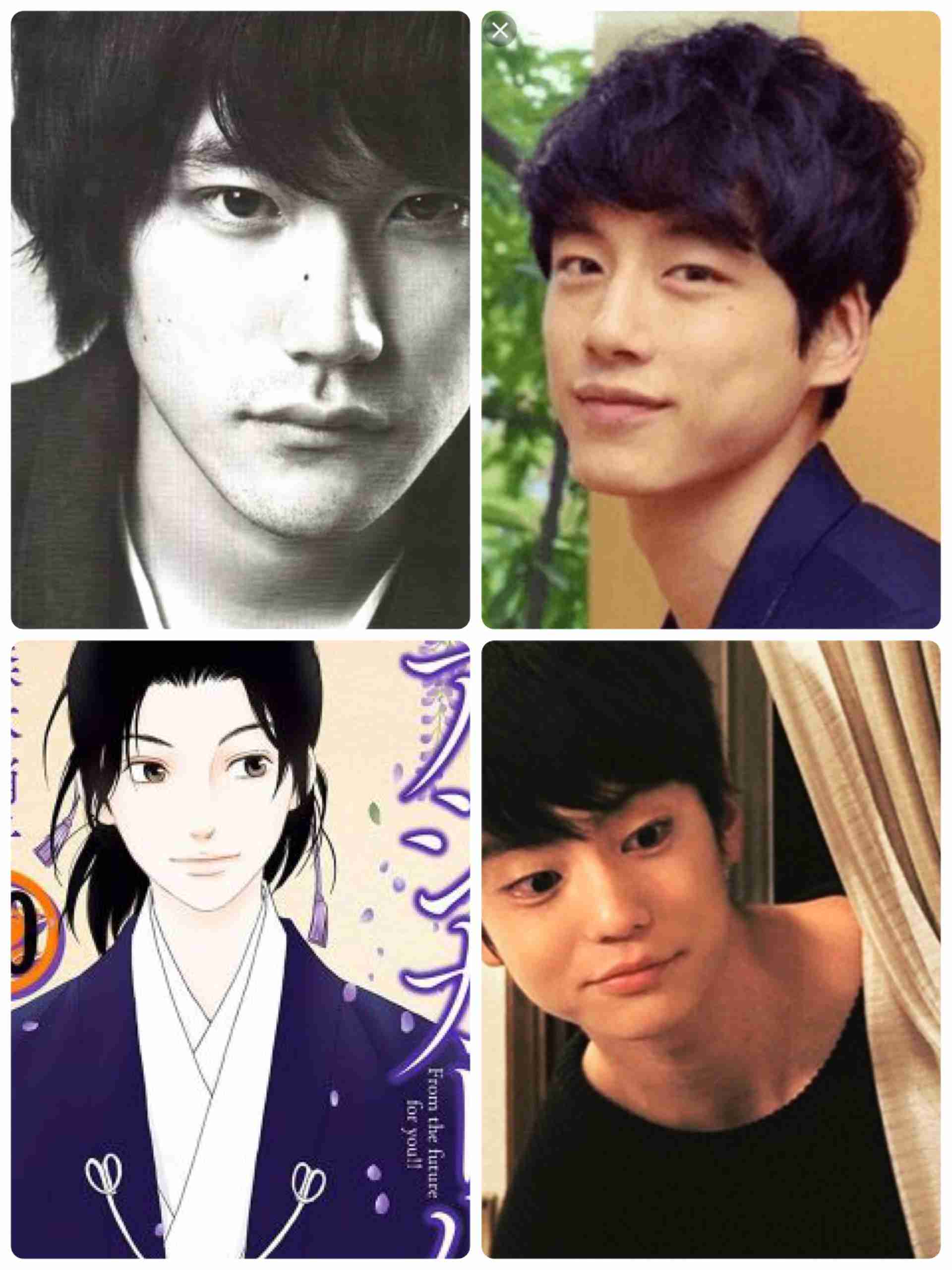 好きな顔4人集めてみた！【男性編】