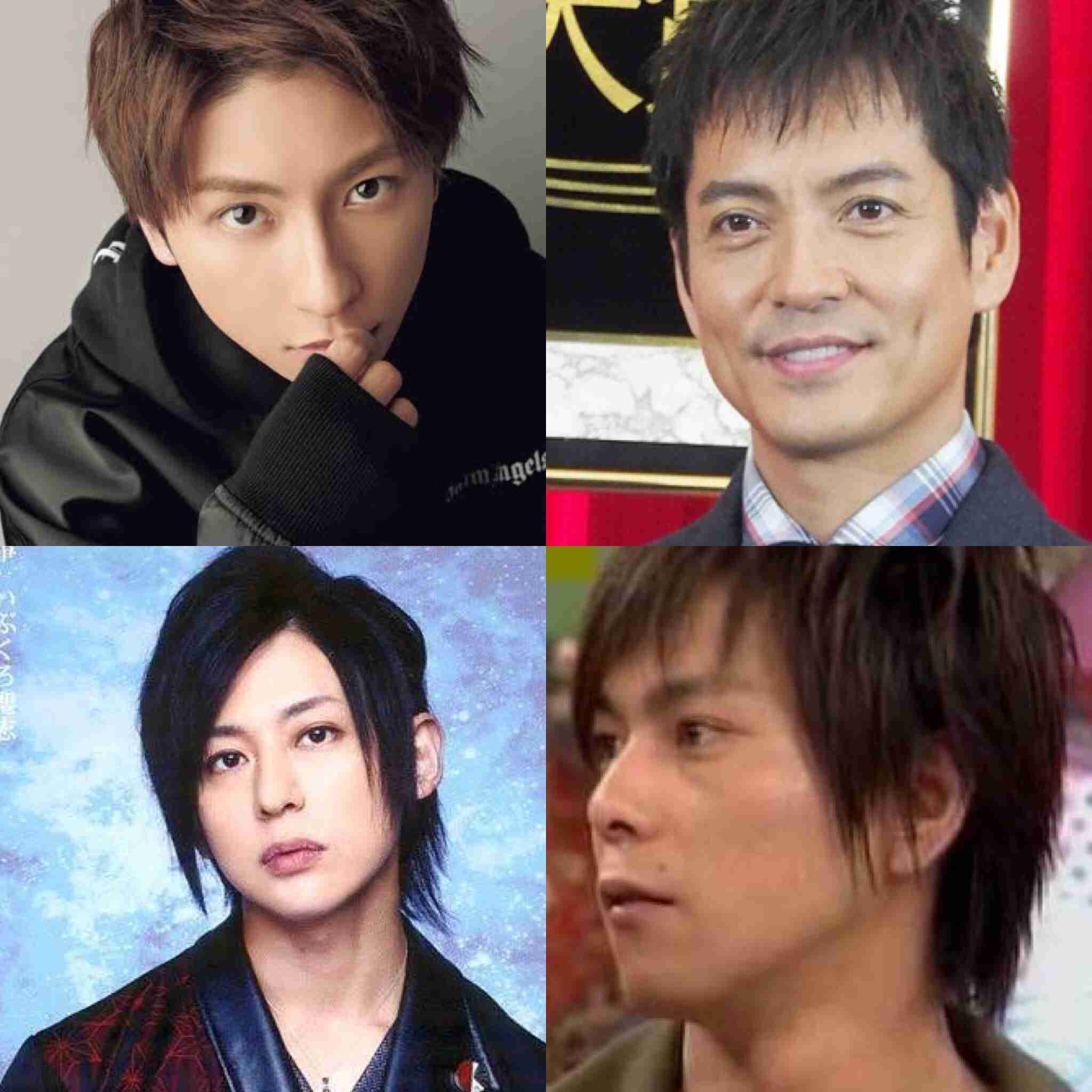 好きな顔4人集めてみた！【男性編】