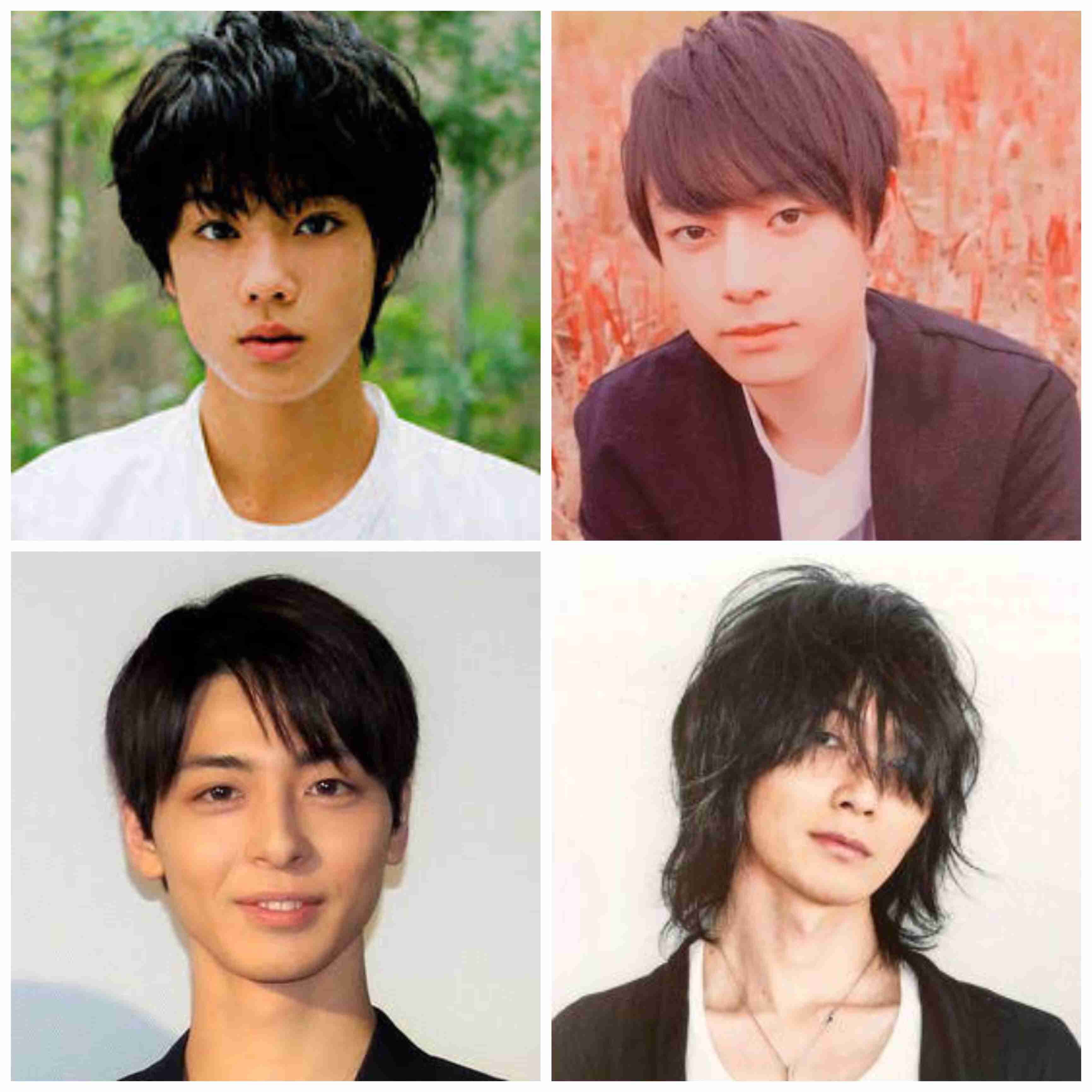 好きな顔4人集めてみた！【男性編】
