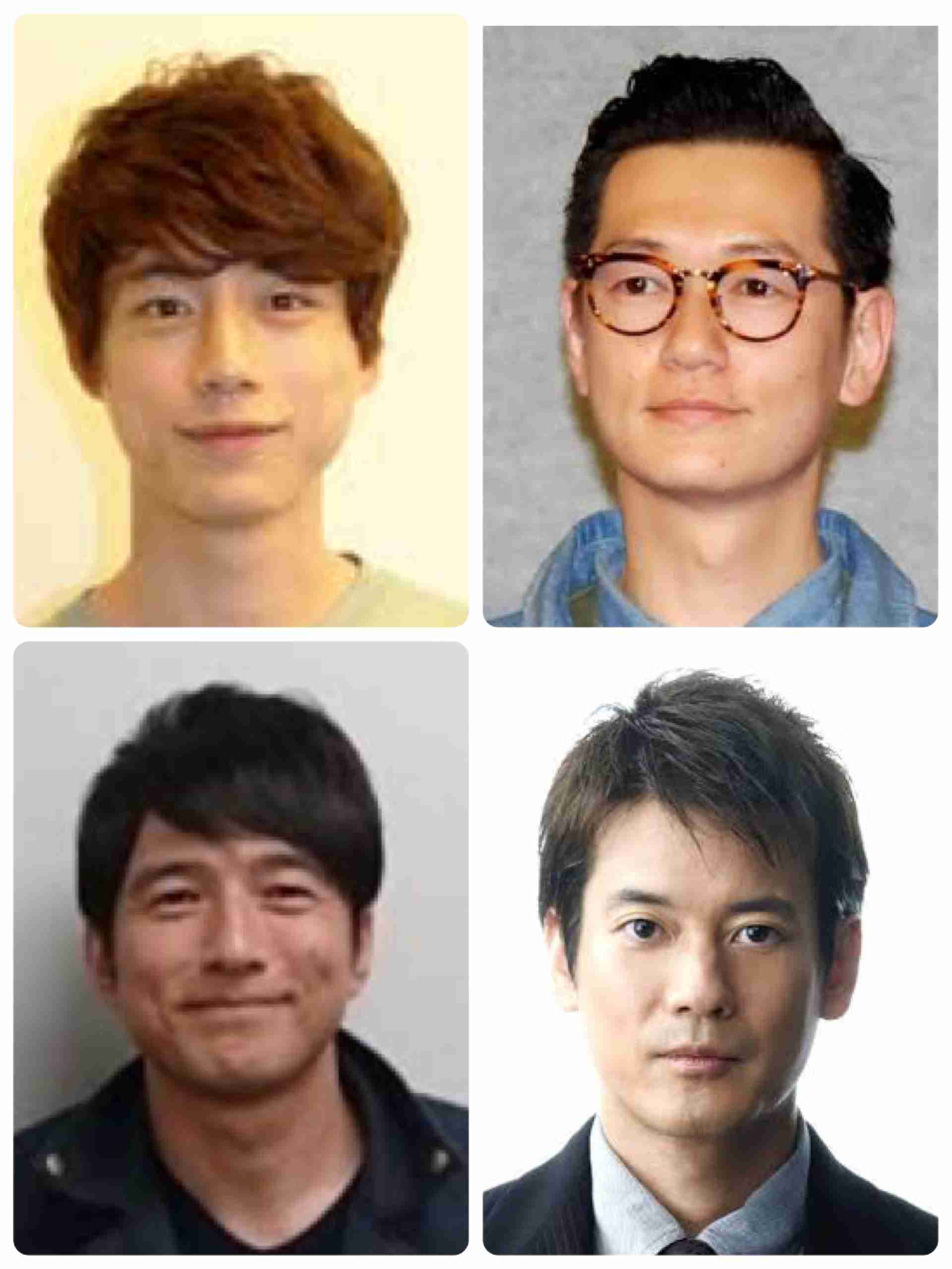 好きな顔4人集めてみた！【男性編】