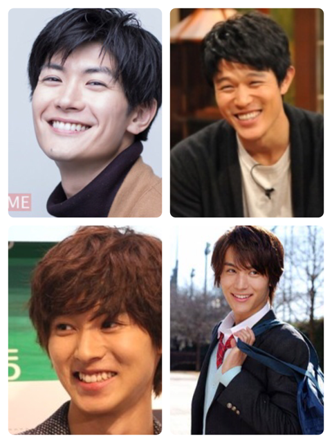 好きな顔4人集めてみた！【男性編】