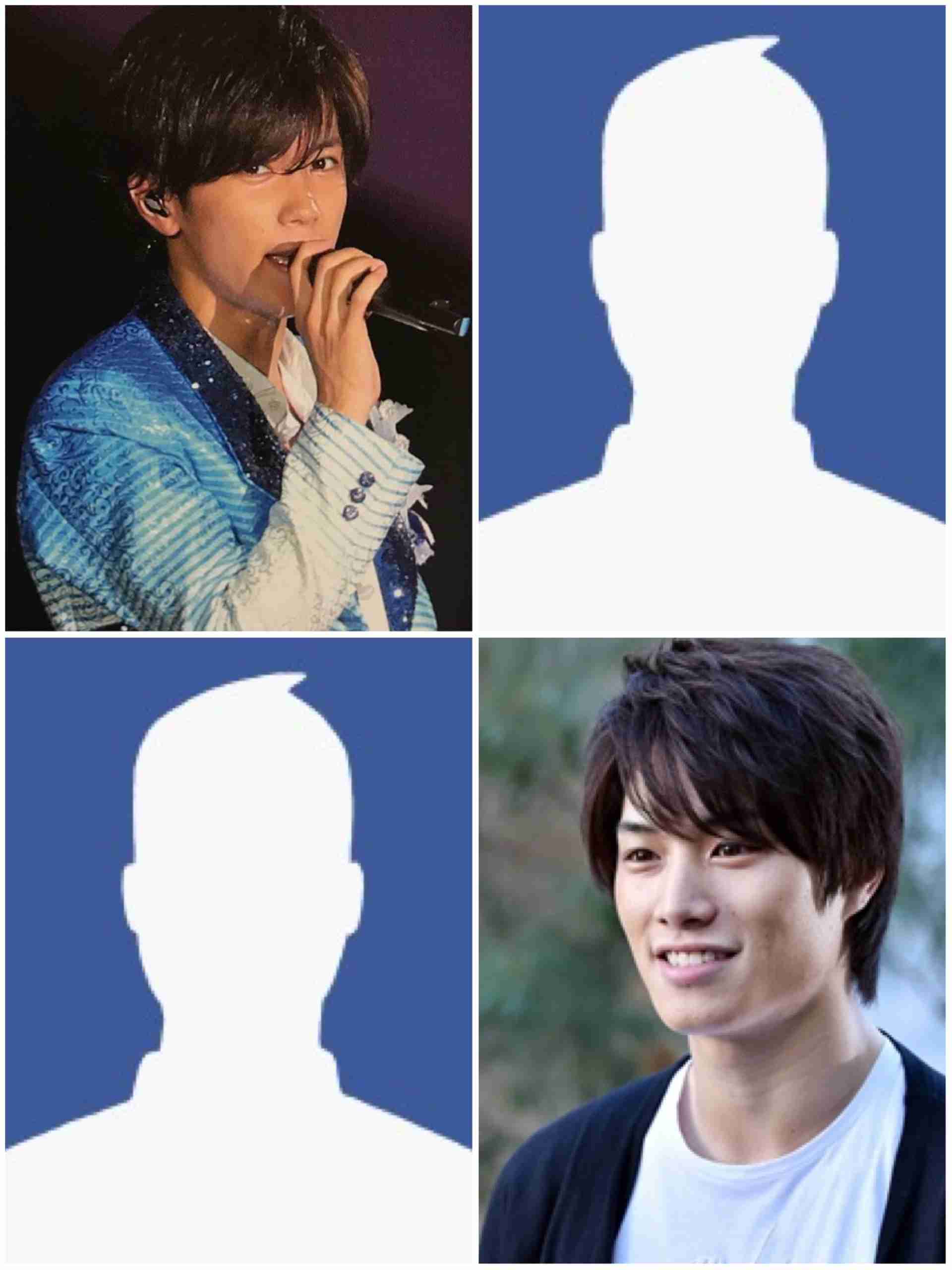 好きな顔4人集めてみた！【男性編】