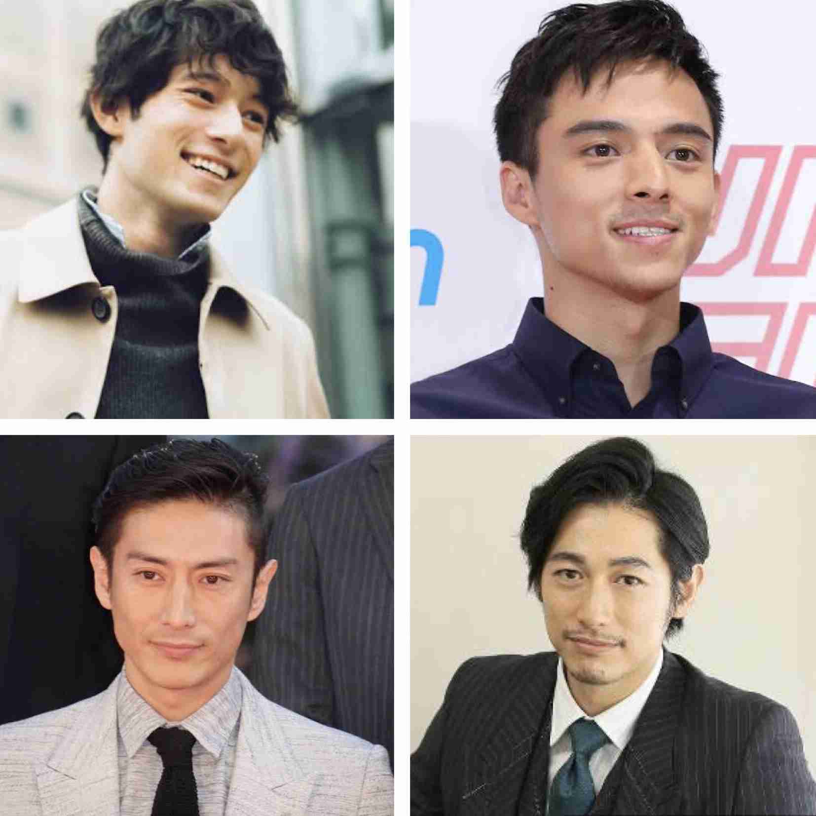 好きな顔4人集めてみた！【男性編】