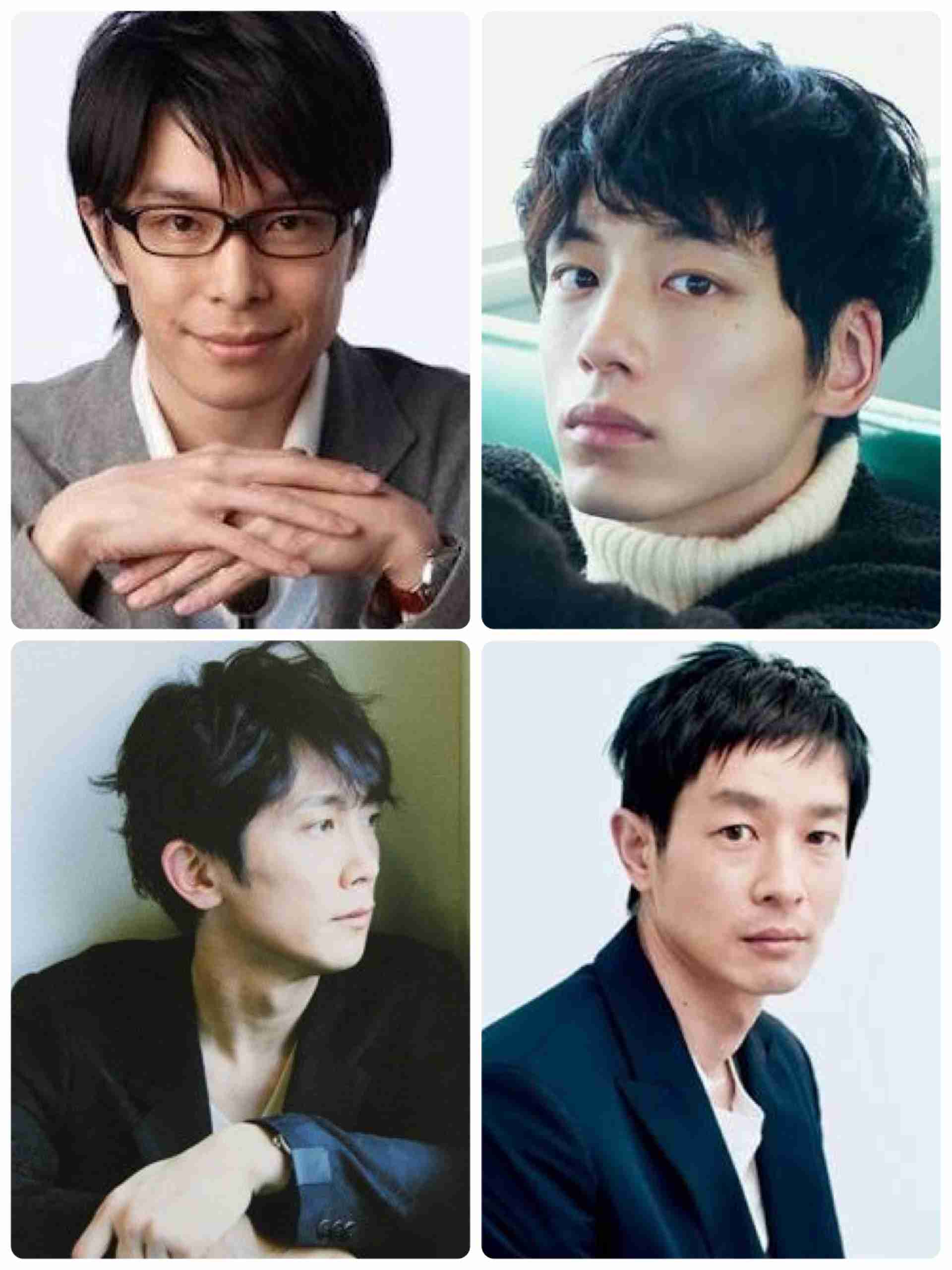 好きな顔4人集めてみた！【男性編】