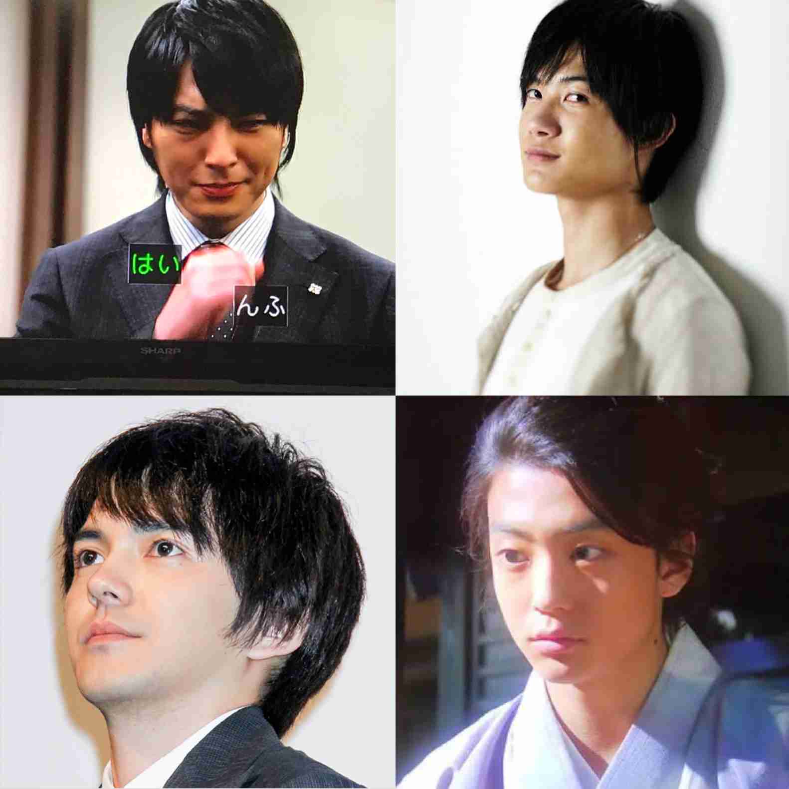 好きな顔4人集めてみた！【男性編】